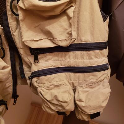 Simms/Columbia Fly Fishing Vests, Red Ball Waders and More (B1-KD)