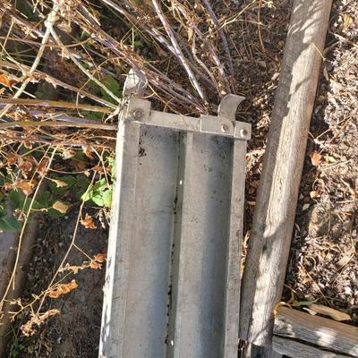 Motorcycle ramp aluminum