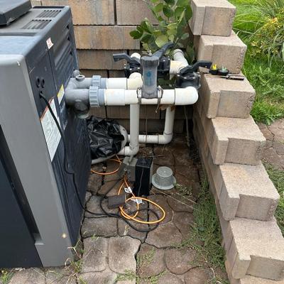 HUGE ABOVE GROUND POOL WITH HEATER