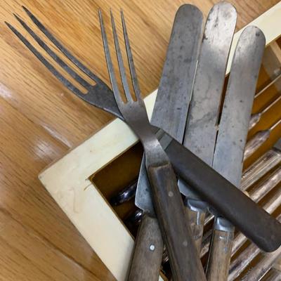 Huge Stainless Steel & Silver Plate Flatware Lot