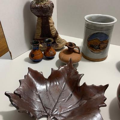 Art Pottery Lot - Some Signed
