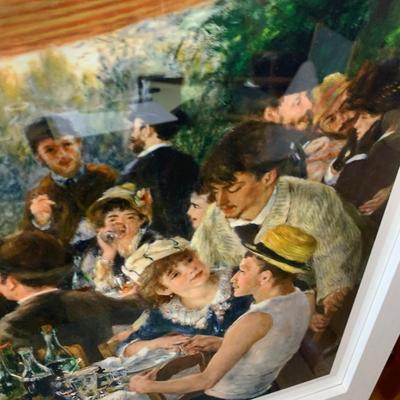 Renoir - Boating Party Luncheon Framed