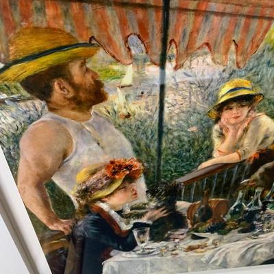 Renoir - Boating Party Luncheon Framed
