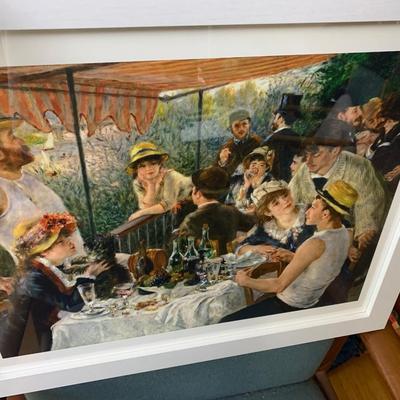 Renoir - Boating Party Luncheon Framed