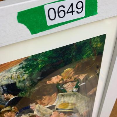 Renoir - Boating Party Luncheon Framed