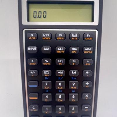 HP 2716570 10bII+ Financial Calculator, 12-Digit LCD