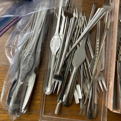 Seafood Picking Utensils Lot