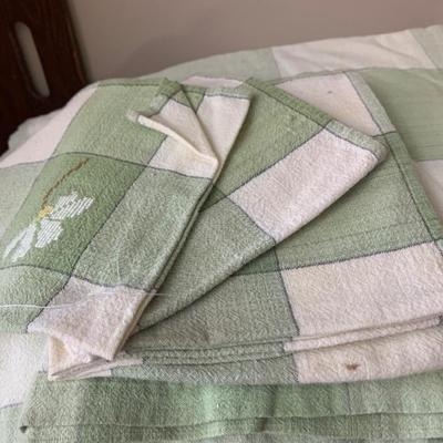 Large Dining Linens Lot - Tablecloths Placemats