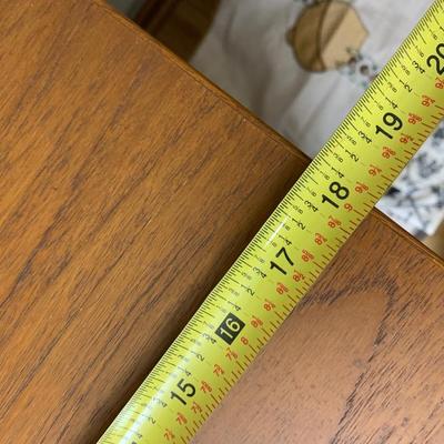 Teak Printer / Office Stand On Casters