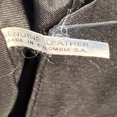 Genuine Columbian Leather Brown Satchel