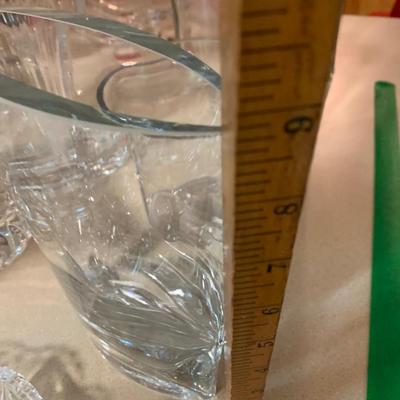Large Lot Heavy Cut Glass / Crystal