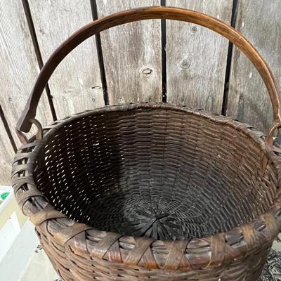 Late 1800's Legacy Swing Handled Basket