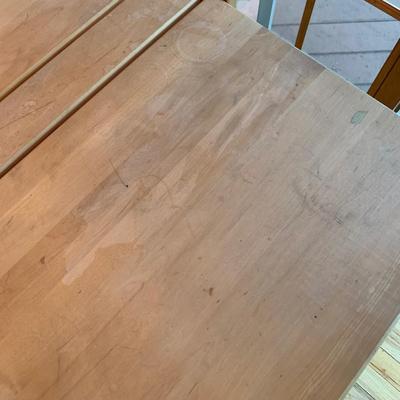 Wood Folding Table (2R-HS)