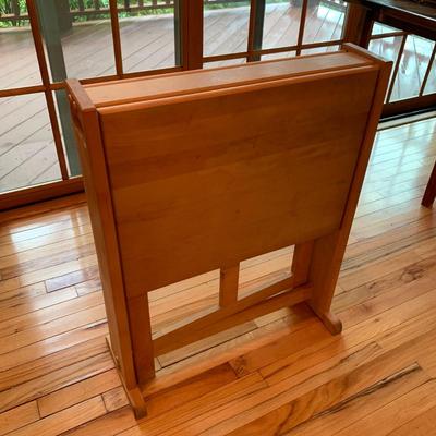 Wood Folding Table (2R-HS)