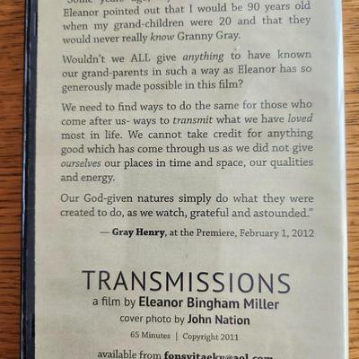 Transmissions - A Film by Eleanor Bingham Miller