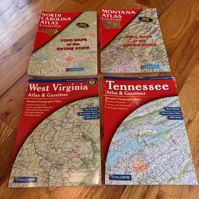 Handful of Atlas and Gazetteer Maps (O-DZ)