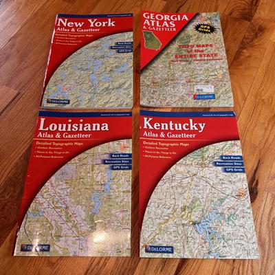 Handful of Atlas and Gazetteer Maps (O-DZ)