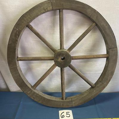 Wooden Wheel