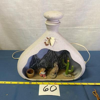Southwestern Ceramic Light