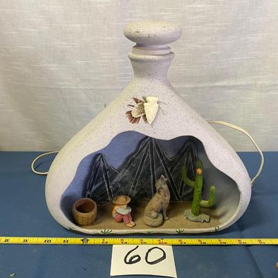 Southwestern Ceramic Light