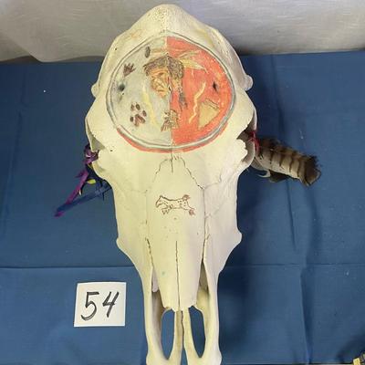 Painted Skull