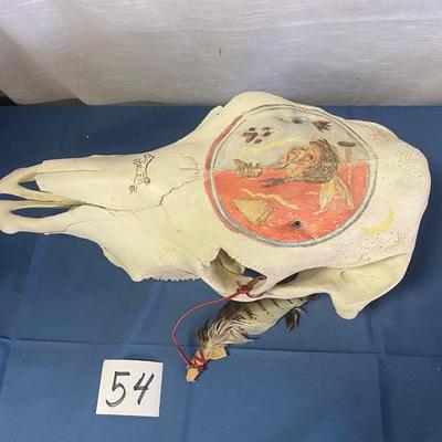 Painted Skull