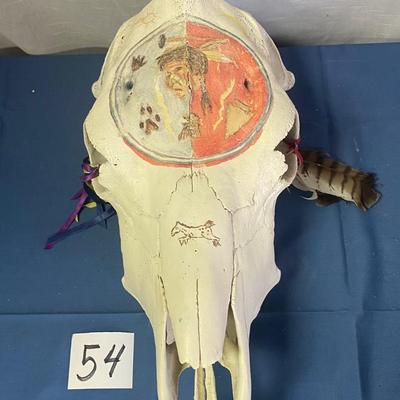 Painted Skull