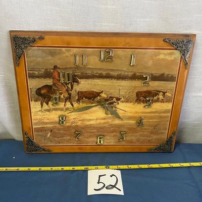 Vintage Western Clock