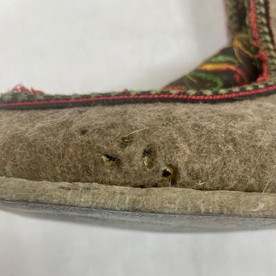 Vintage Russian Wool Style Slipper Boots