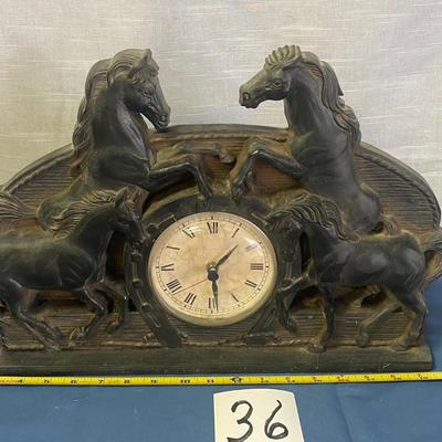 Horse Clock