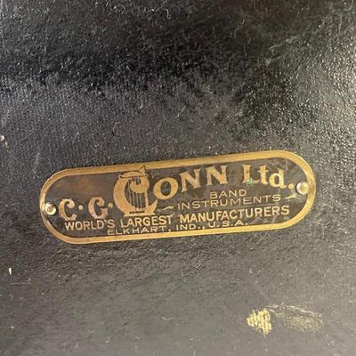 Vintage CG Conn Silver Trumpet