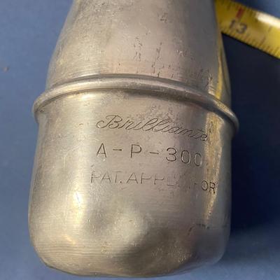 Vintage CG Conn Silver Trumpet