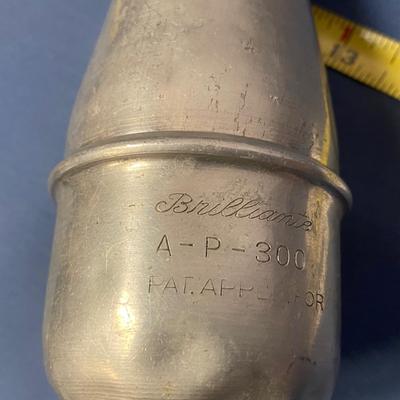 Vintage CG Conn Silver Trumpet