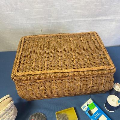 Vintage Sewing Box