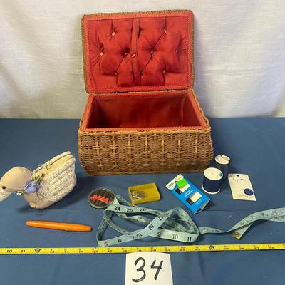 Vintage Sewing Box