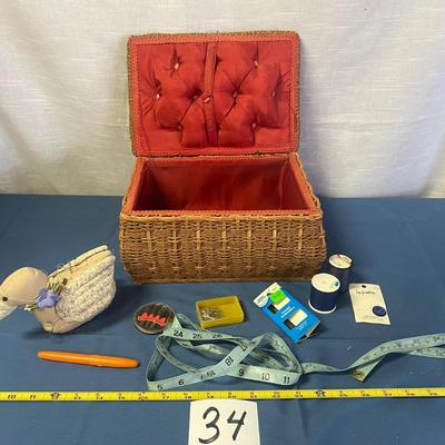 Vintage Sewing Box