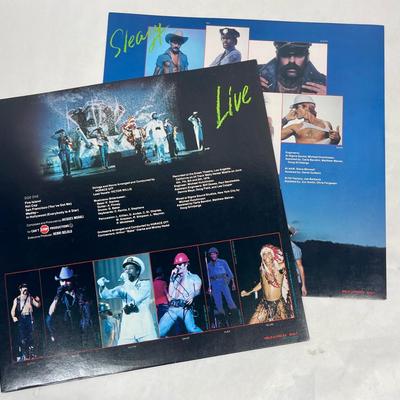 Framed Village People 33 RPM Double Album: Live and Sleazy