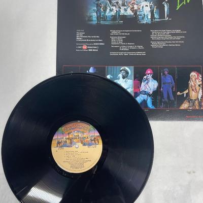 Framed Village People 33 RPM Double Album: Live and Sleazy