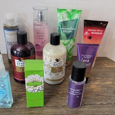 Body Sprays, Washes and Lotions