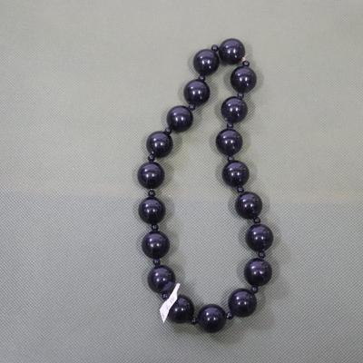 Black Bead Bracelet
