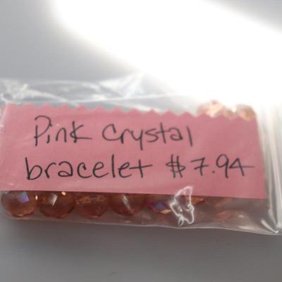 Pink Crystal Bracelet