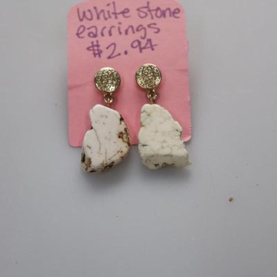 Whitestone Earings
