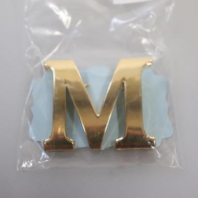 Letter M Pin