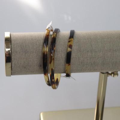 Tortoise shell colored bracelet. REAL TORTOISE SHELL!