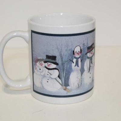 pat richter snowman mug