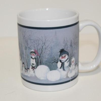 pat richter snowman mug