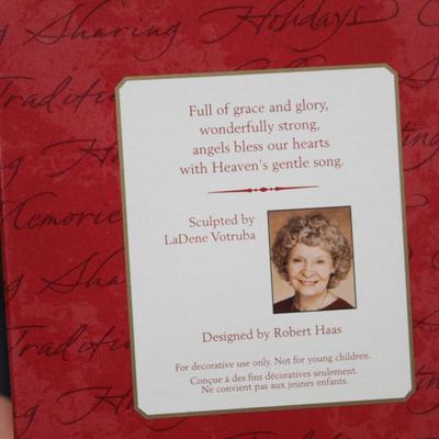 Vintage 2000 Hallmark Graceful Glory Angel Christmas Ornament
