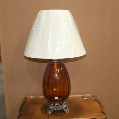 Amber Lamp