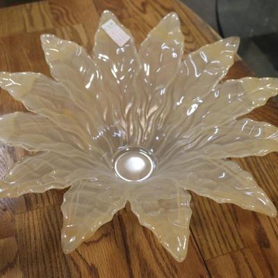 Vtg Blown Murano stly art piece