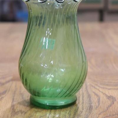 Vitnage Green vase